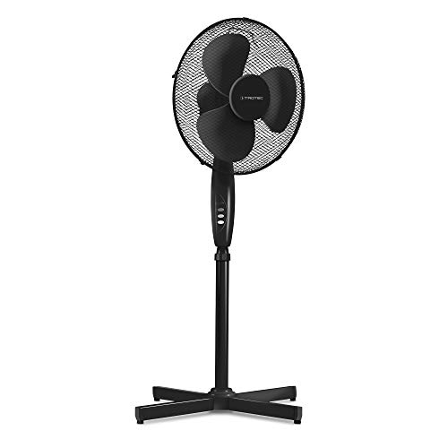 TROTEC TVE 18 S Standventilator 50 Watt 3 Geschwindigkeitsstufen 90°-Oszillation Ventilatorflügeldurchmesser 40 cm